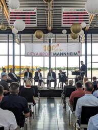 Festakt 100 Jahre City Airport Mannheim