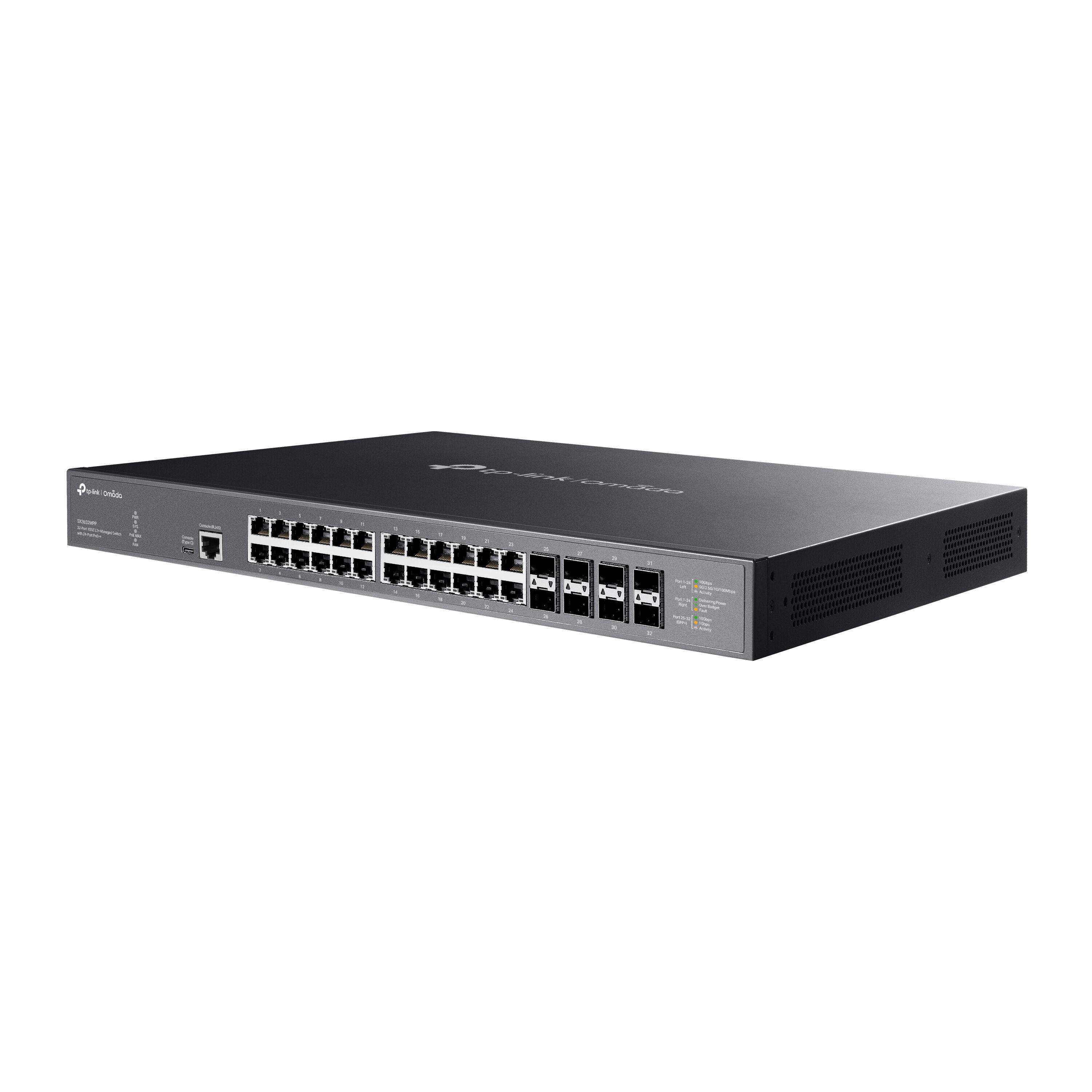 TP-Link představuje Omada SX3832 – výkonný 10G L2+ řízený switch pro náročné sítě