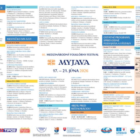 Medzinárodný folklórny festival MYJAVA 2026