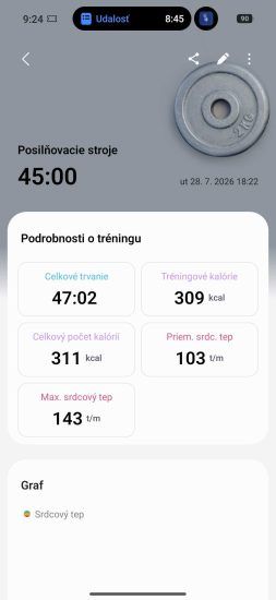 Samsung Galaxy Watch9 po týždni používania: Zvládajú meranie náročných športových aktivít?