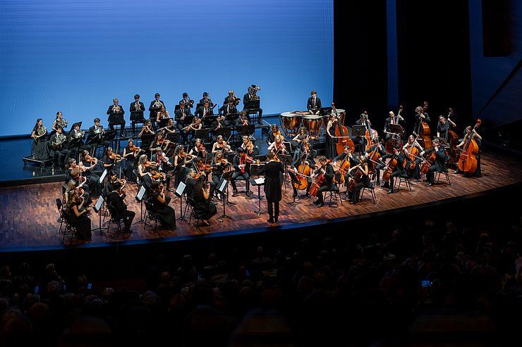 Fulminantes Abschlusskonzert der Orchesterakademie Tirol