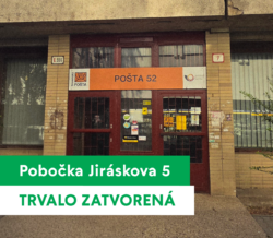 Slovenská pošta rozhodla
