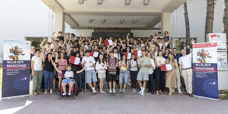 Ideenwettbewerb „Wundermaschine der Zukunft“: TU Graz prämiert erfolgreiche Schulteams