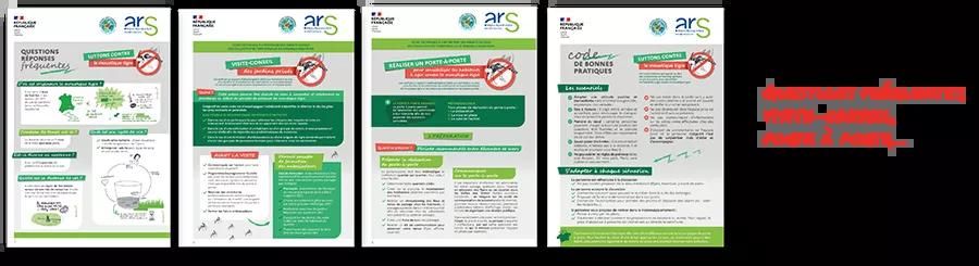 Campagne de prévention "Pas de quartier pour les moustiques".