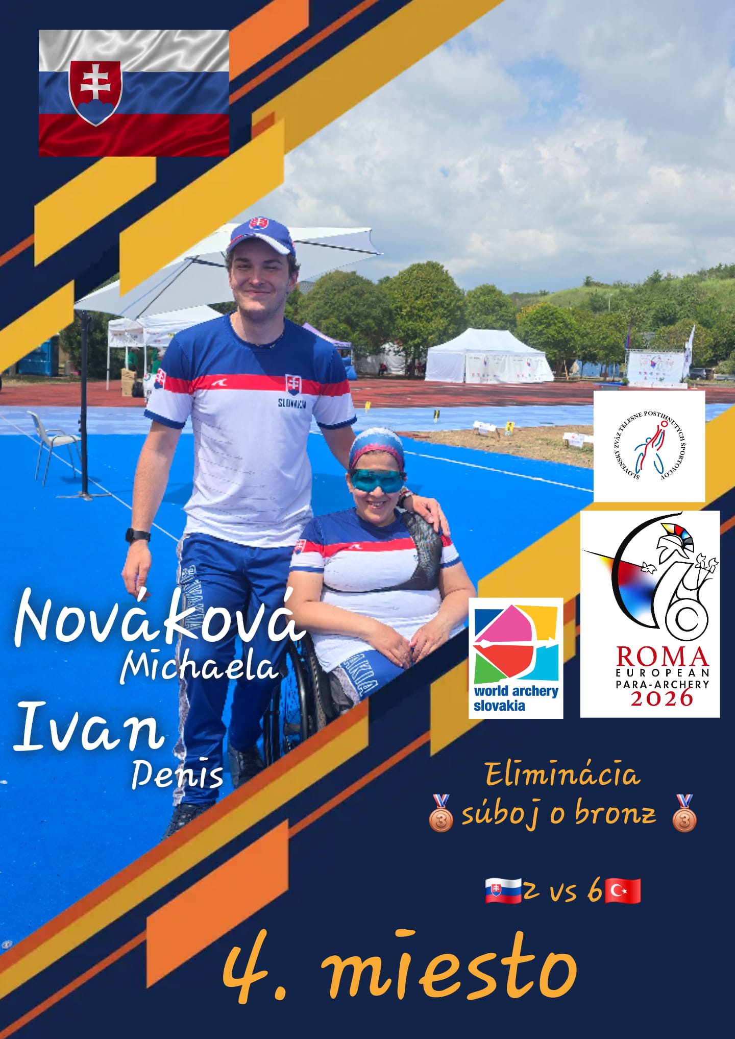 Slovensko má dva bronzy, dnes dvakrát o zlato