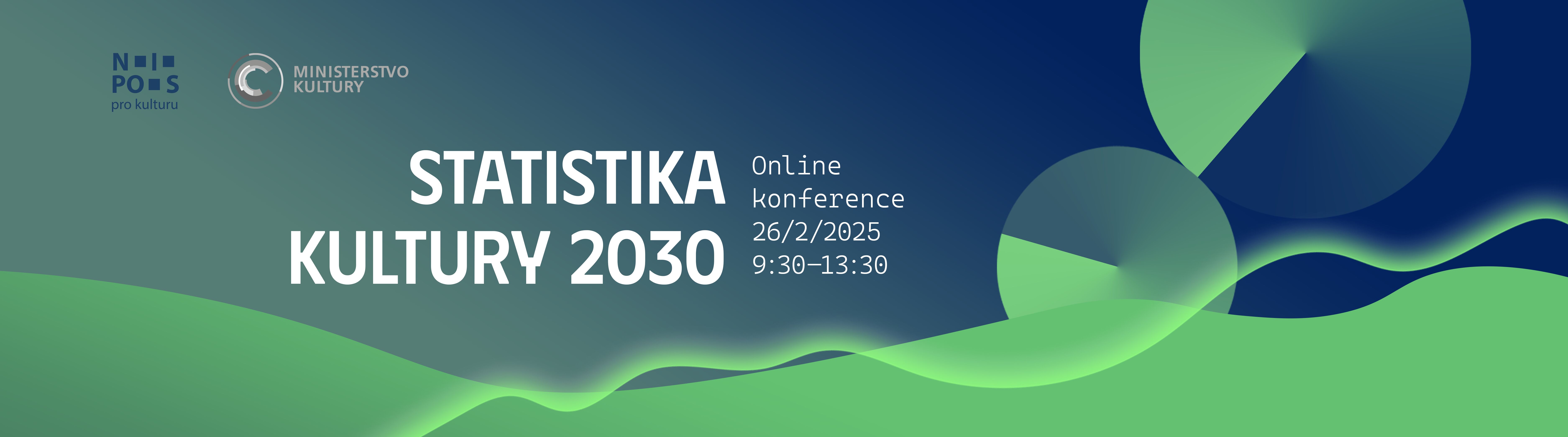 Online konference Statistika kultury 2030: klíčová data pro rozvoj kulturního sektoru