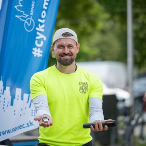 Prvá tohtoročná Nočná cyklojazda mestom Senec