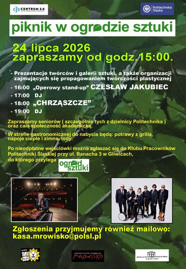 Piknik w Ogrodzie Sztuki