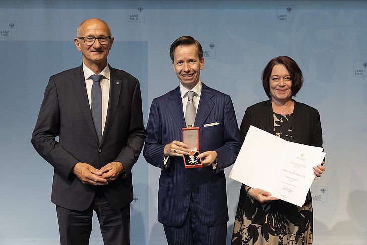 Land Tirol überreichte Bundesauszeichnungen