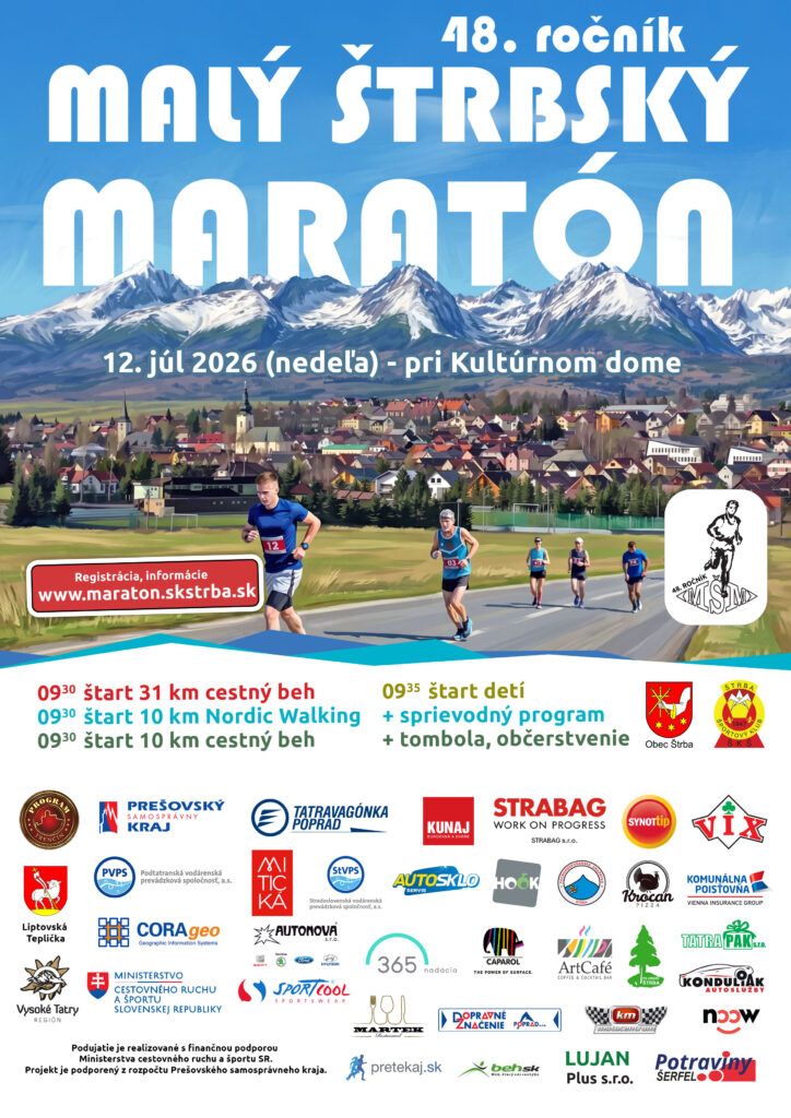 Štrba sa pripravuje na 48. ročník Malého štrbského maratónu a opäť ho navštívi viac ako 800 bežcov