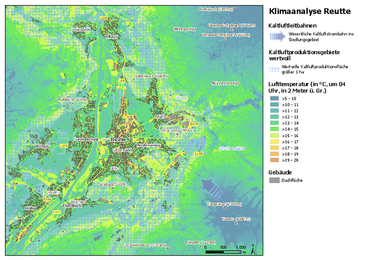 Regionale Klimaanalyse auf weitere Regionen in Tirol ausgeweitet