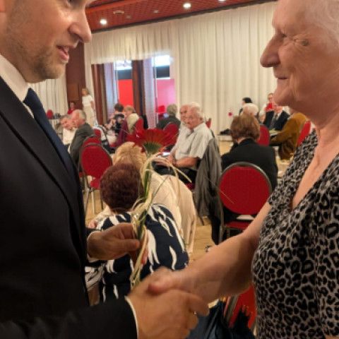 Mesto Senica s úctou privítalo svojich tohtoročných jubilantov