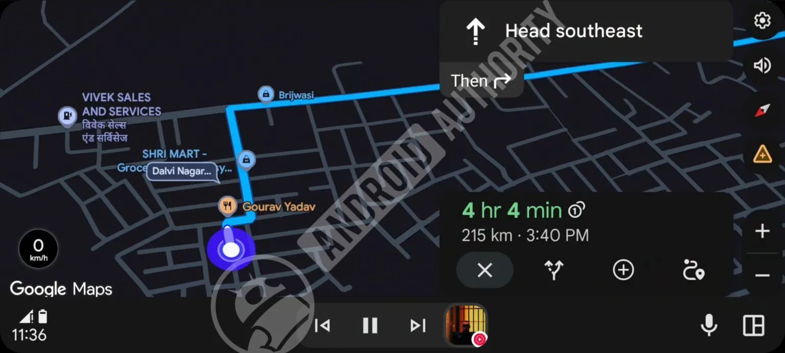 Mapy v Android Aute majú stmavnúť. V noci prestanú oslepovať vodičov