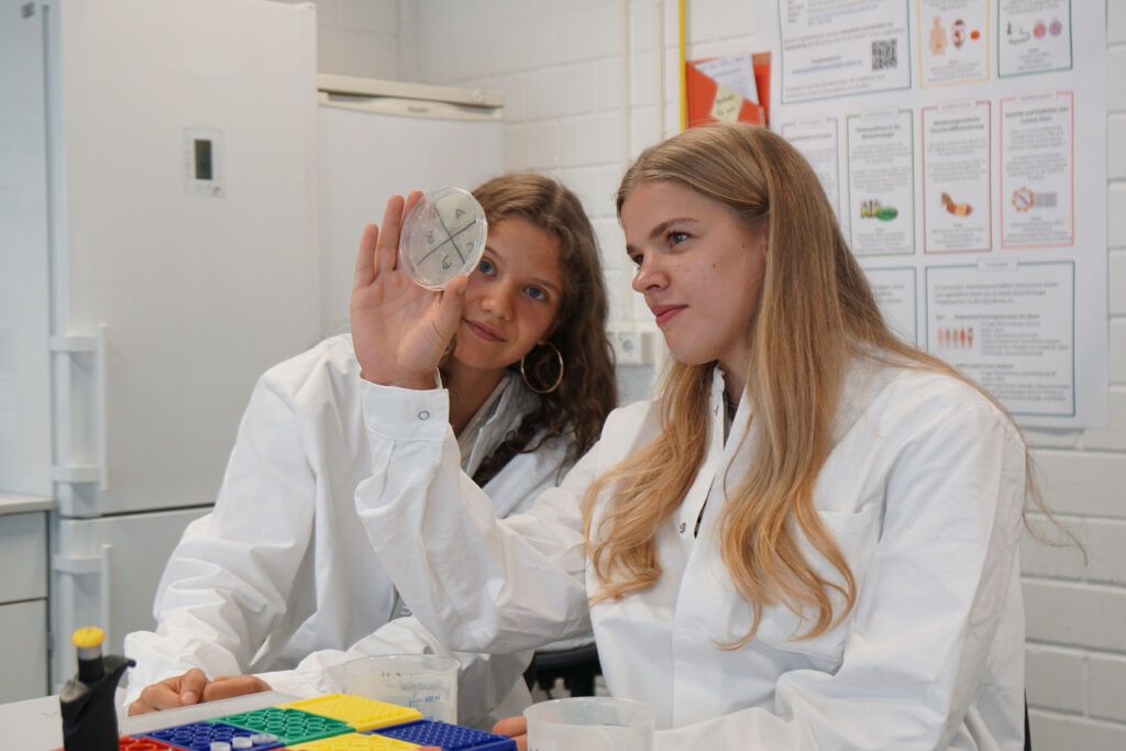 Schüler*innen forschen zu Biotechnologie und Medizin