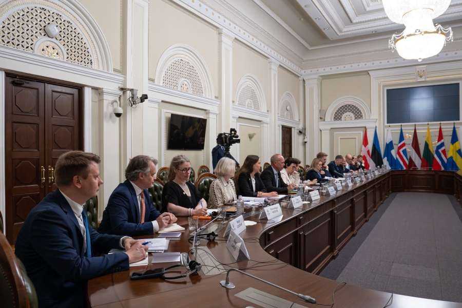 Олександр Корнієнко обговорив із дипломатами Північно-Балтійської вісімки підтримку України та євроінтеграцію