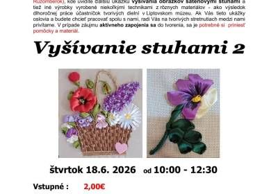KREATÍVNY JÚN S LIPTOVSKÝM MÚZEOM