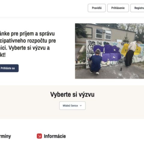 Senica rozširuje participáciu aj medzi mladých