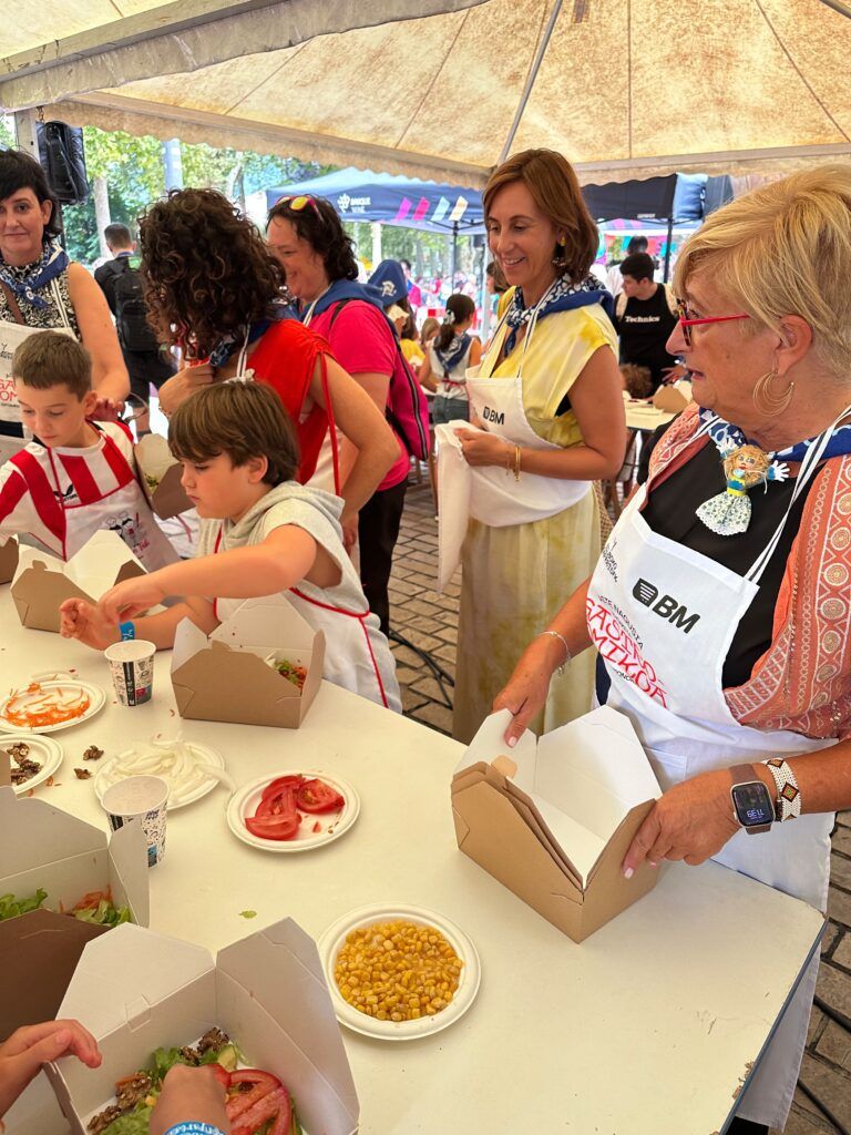 Mercabilbao impulsa la alimentación saludable entre las y los más pequeños con Gastrotxiki en la Aste Nagusia