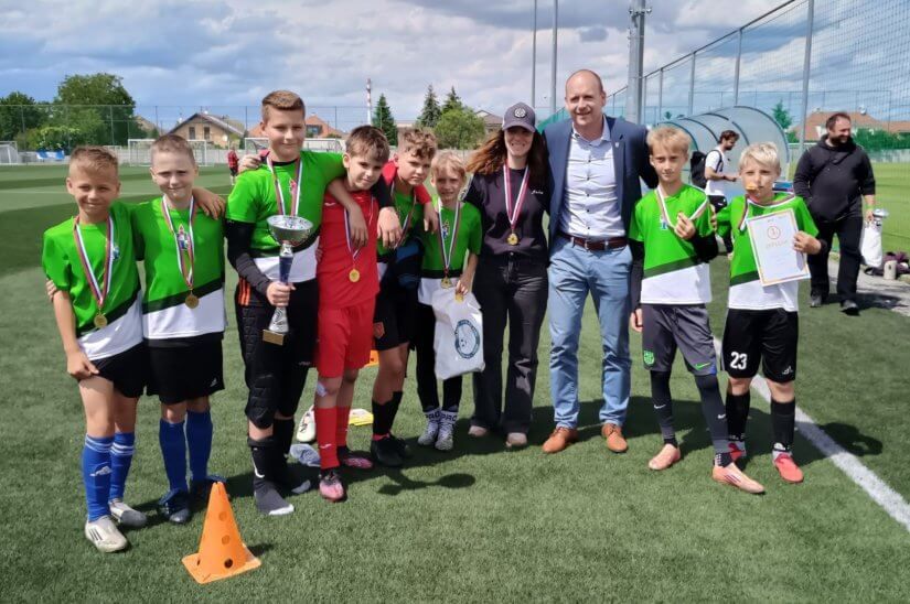Futbalisti ZŠ Záhorácka na majstrovstvách SR