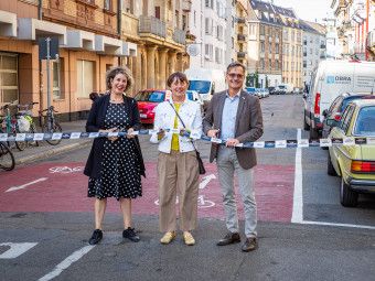 Mannheim richtet erste Fahrradzone ein