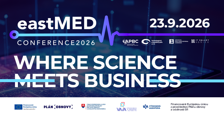 Pozvánka na konferenciu EASTMED 2026: Where Science Meets Business