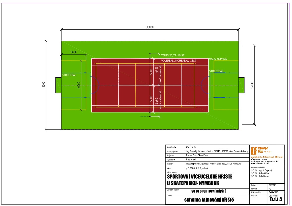 Další impuls pro sport v Nymburce: město připravuje nové sportoviště