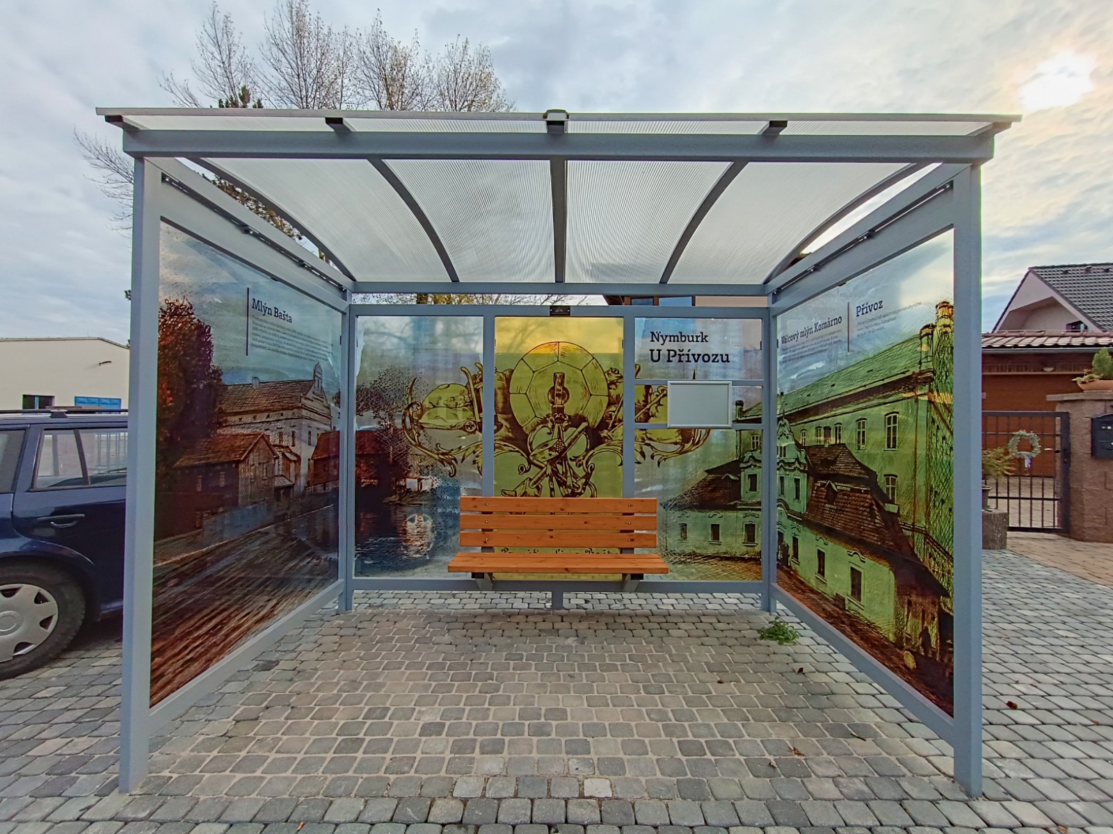 Zastávky v Drahelicích ožily příběhy místní historie