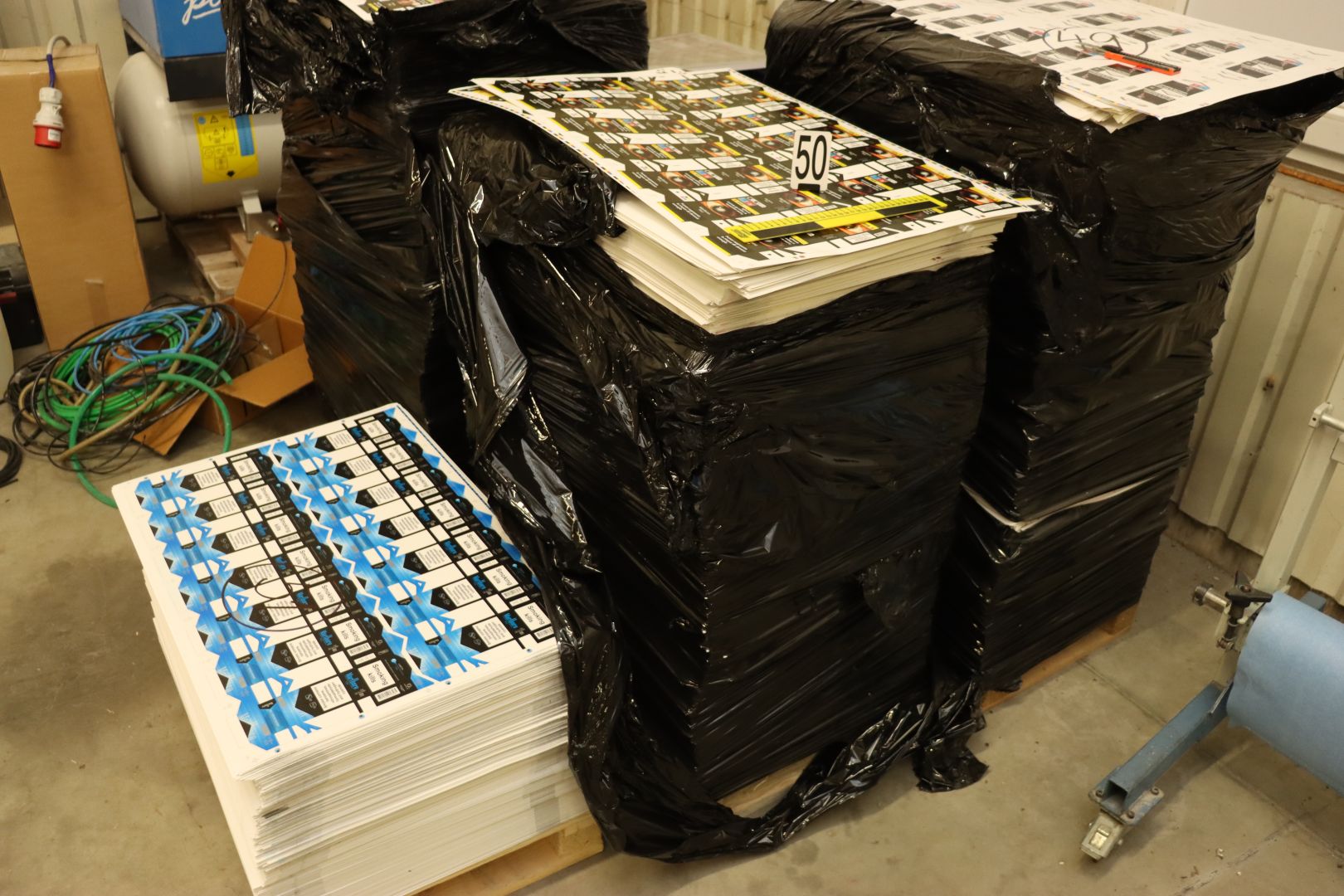 Celníci zajistili nelegální tiskárnu padělků cigaretových obalů