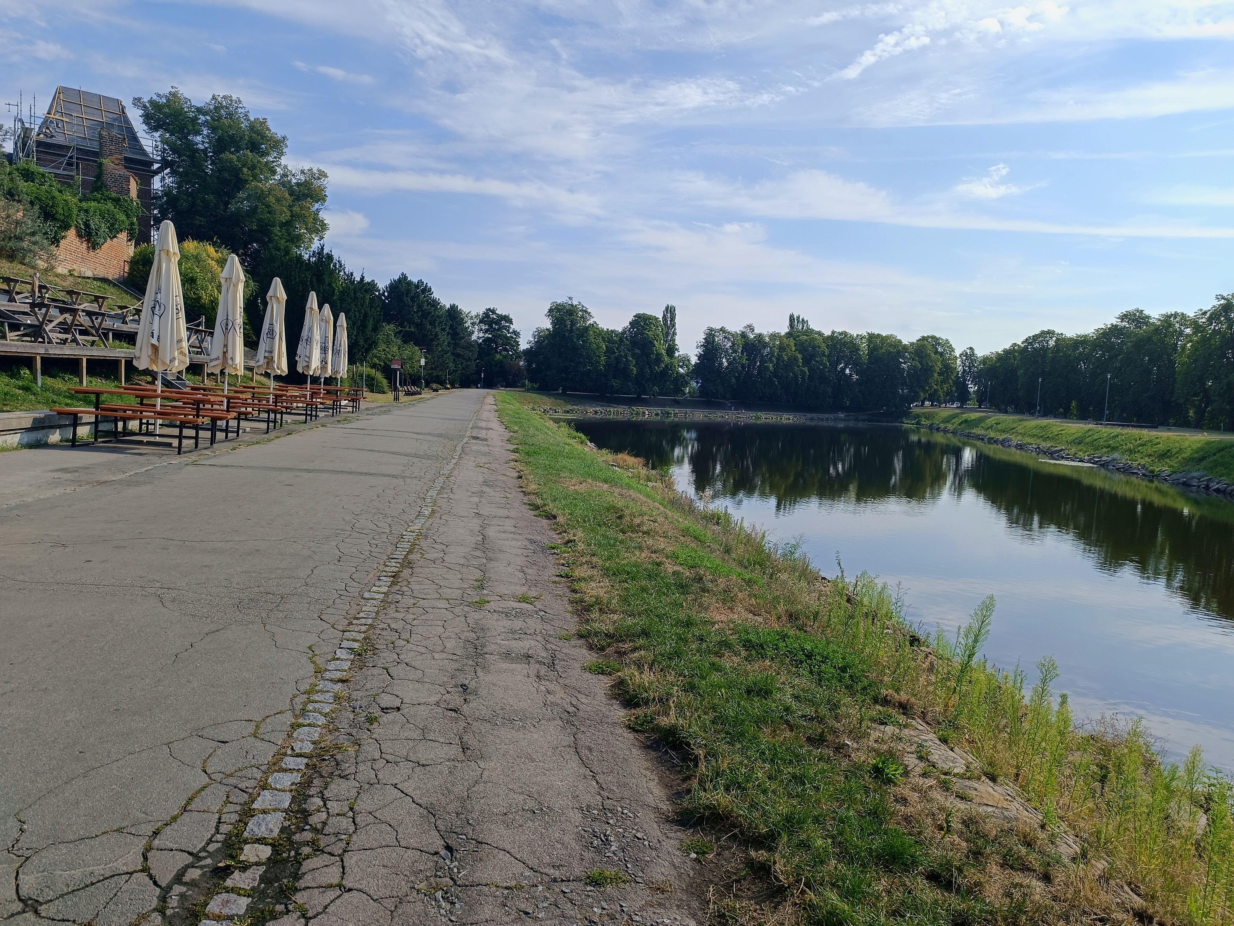Konečně jsme se dočkali. Stavba přístaviště pro malá plavidla a korza podél Labe je před realizací