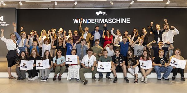 Ideenwettbewerb „Wundermaschine der Zukunft“: TU Graz prämiert erfolgreiche Schulteams
