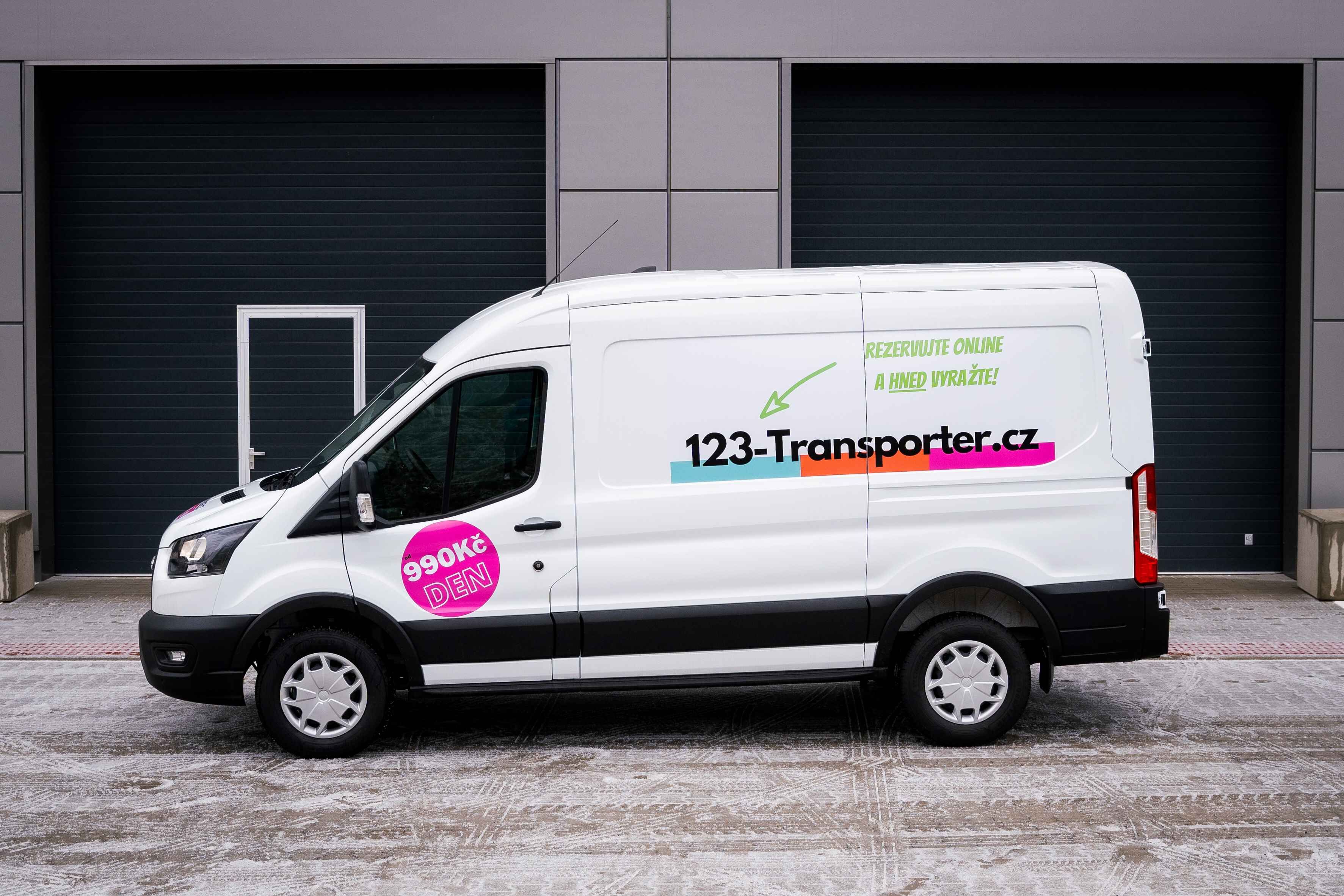 Nová služba půjčování dodávek od 123-Transporter nyní i u nás!
