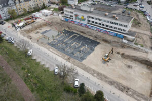 Začali sa práce na zakladaní stavby novej polikliniky