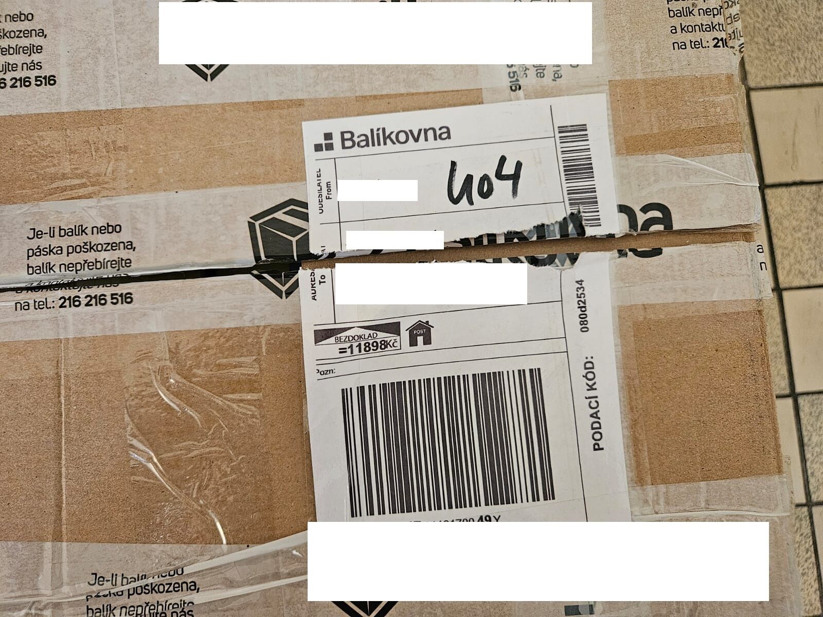 Connor vyčmuchal neznačené tabákové výrobky v Balíkovně