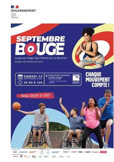 Septembre Bouge à La Réunion : un mois pour bouger, se retrouver et prendre soin de sa santé