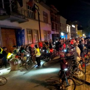II. Nočnej cyklojazdy mestom Senec sa zúčastnilo až 403 cyklistov!
