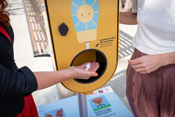 Kostenloser Sonnenschutz in Innsbruck