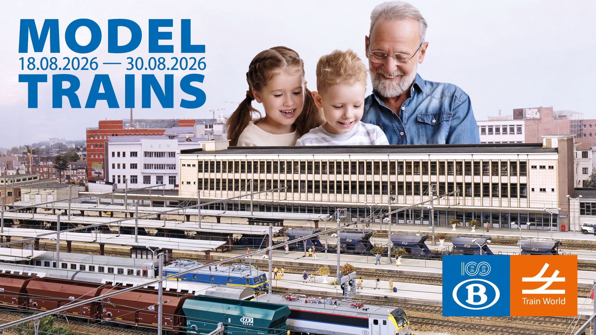 Miniatuurtreintentoonstelling bij Train World