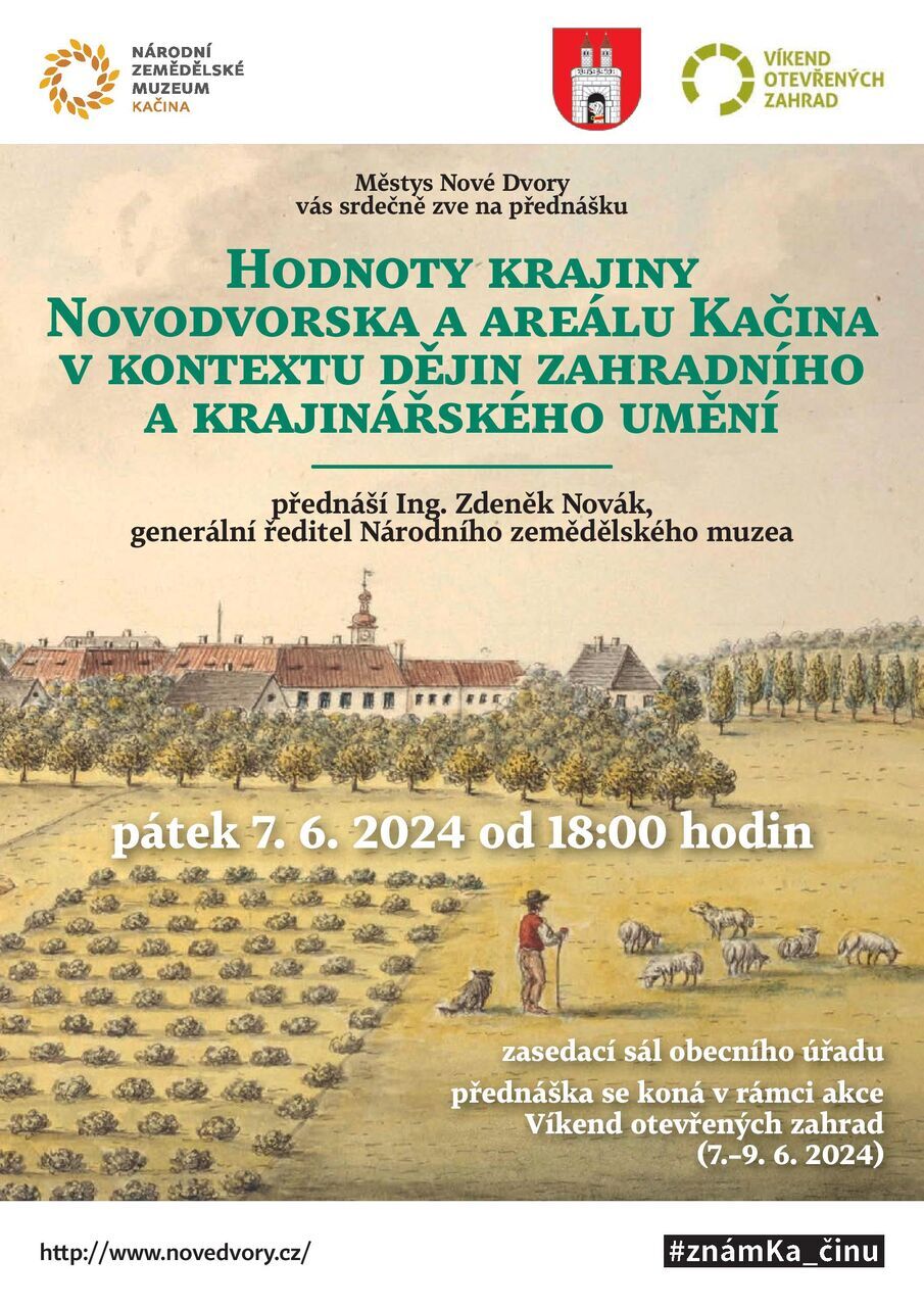 Kosím, kosíš, kosíme. NZM Kačina láká na Víkend otevřených zahrad