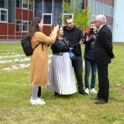 Slovinský veľvyslanec Stanislav Raščan navštívil PU, na znak priateľstva zasadil lipu