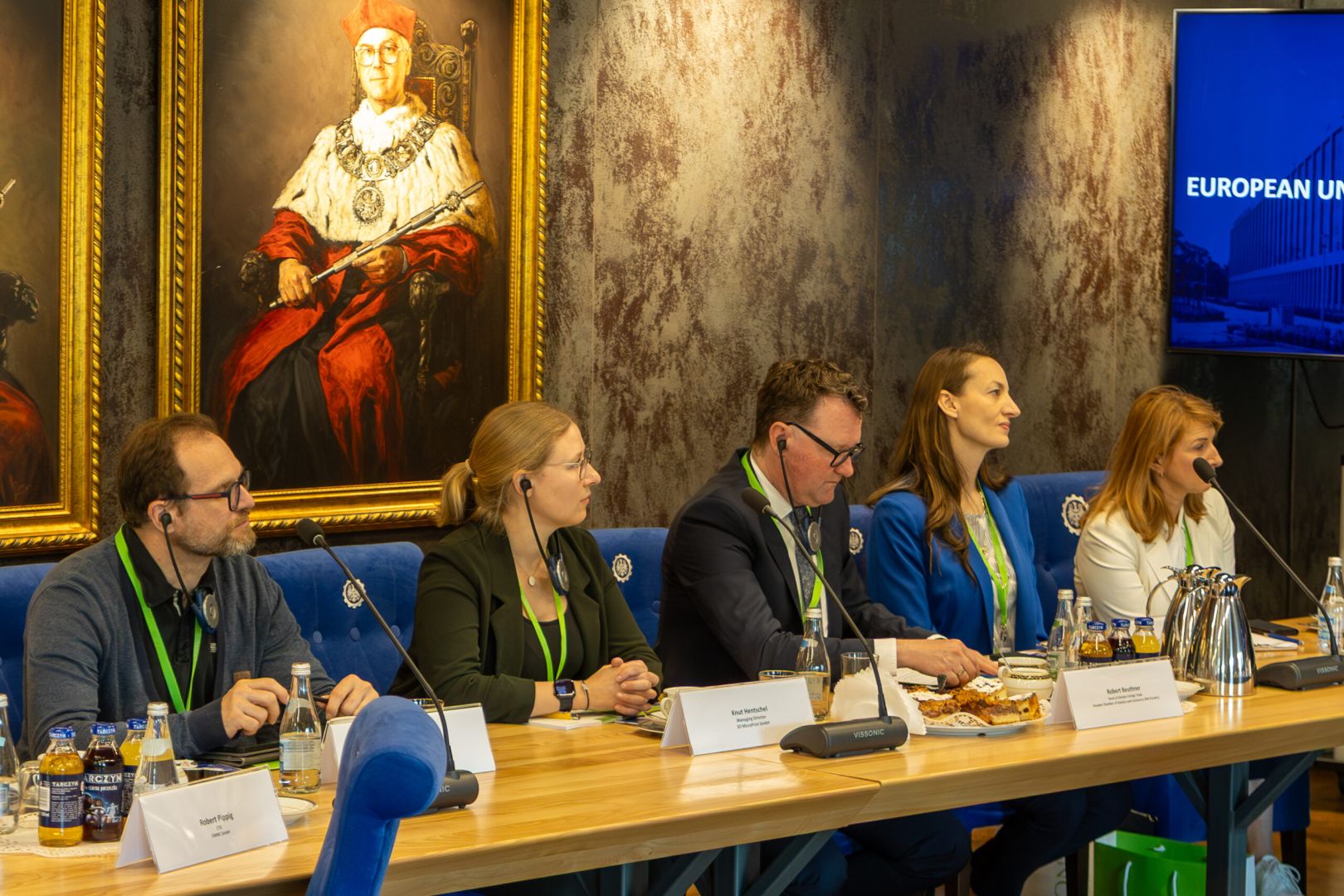 Wizyta delegacji przedsiębiorców z Saksonii na Politechnice Śląskiej