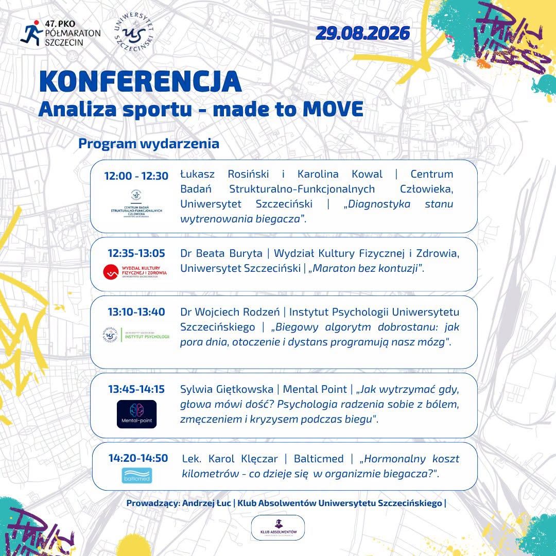 Sport, fizjologia, psychologia – konferencja „Analiza sportu. Made to MOVE”