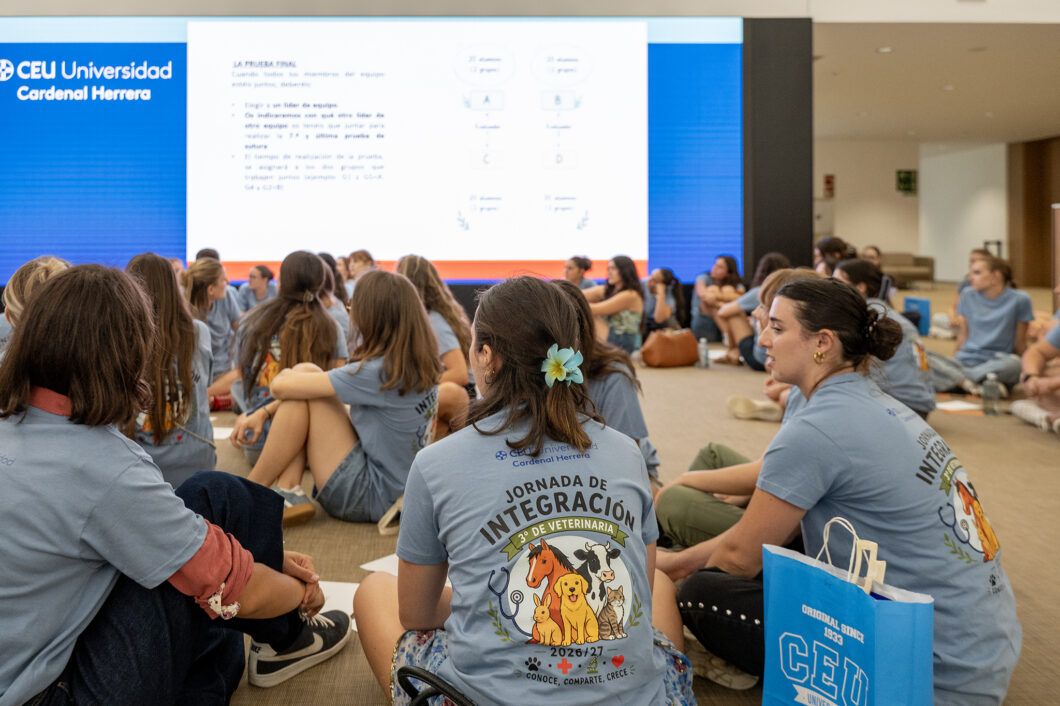 La Facultad de Veterinaria CEU fomenta la integración de los alumnos internacionales a través de una actividad colaborativa