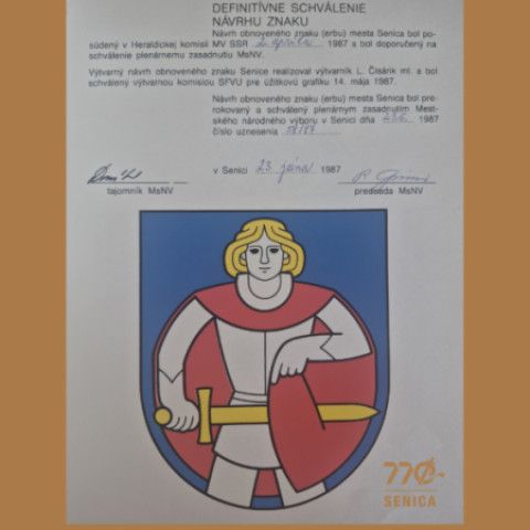 Ako sa zrodil jedinečný erb mesta Senica