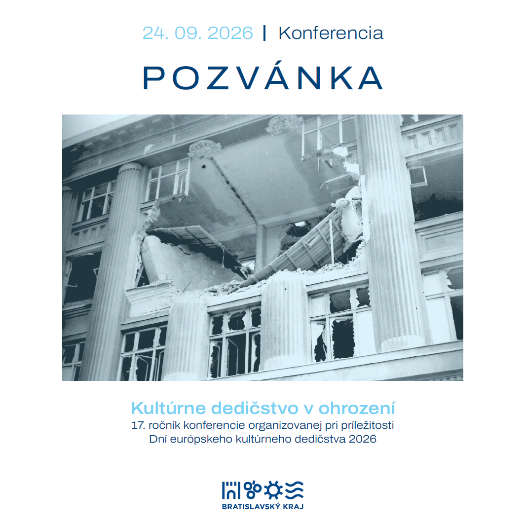 Kultúrne dedičstvo v ohrození – konferencia