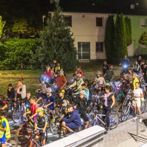 Augustová nočná cyklojazda prilákala 246 cyklistov