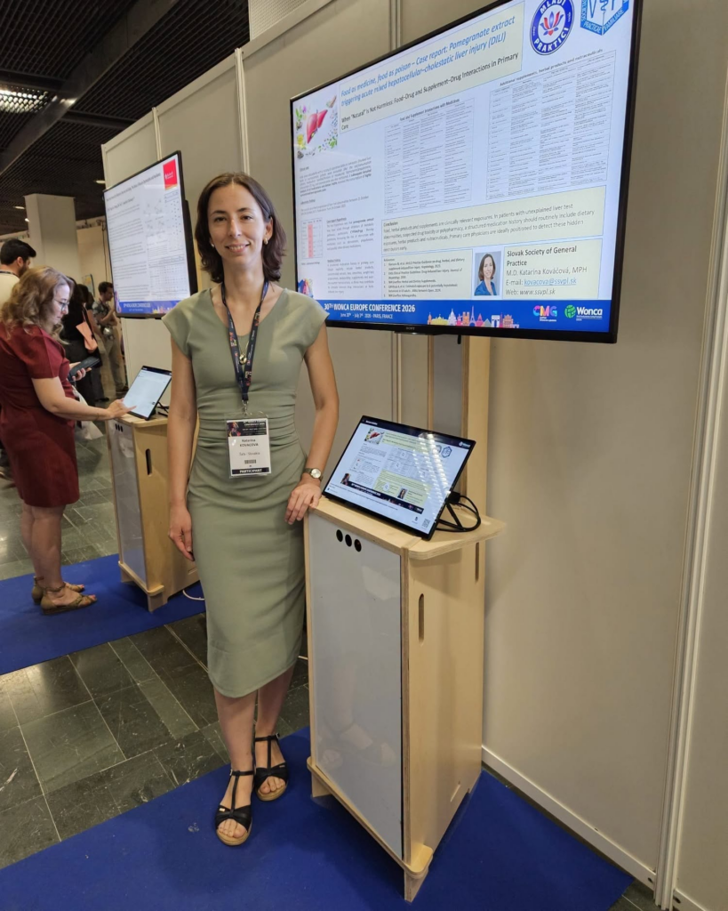 Slovenské postery na WONCA Europe 2026