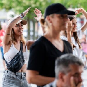 Letný promenádny koncert Dychového orchestra mesta Galanta v Senci