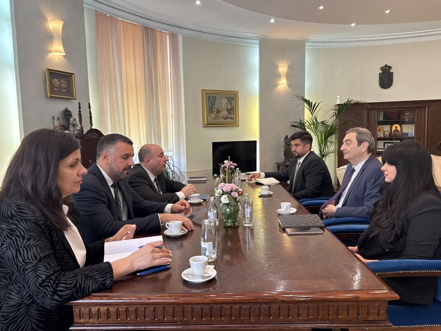 Козарев са одлазећим амбасадором Азербејџана