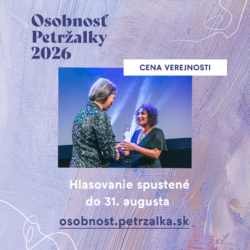 Kto si podľa vás zaslúži titul Osobnosť Petržalky? Hlasovanie je spustené