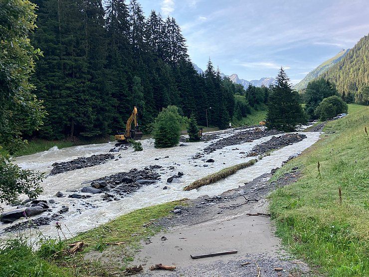 Pitztal: Mure verlegt Landesstraße